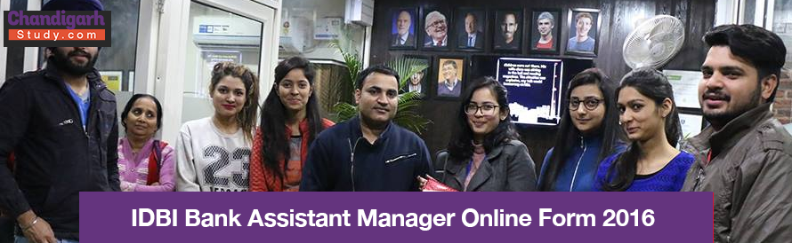 IDBI Bank Assistant Manager Online Form 2016