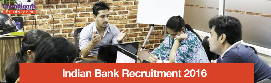 Indian Bank Recruitment 2016