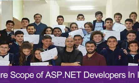 Future Scope of ASP.NET Developers In India