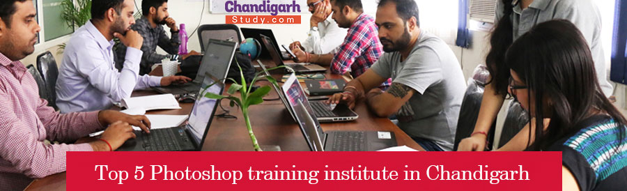 Top 5 Photoshop training institute in Chandigarh