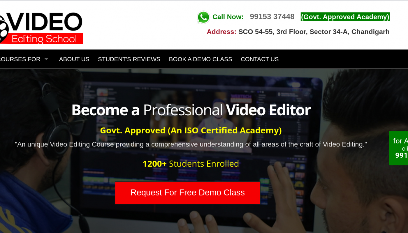 5 Best Video Editing Training (Institutes) in Chandigarh (Course