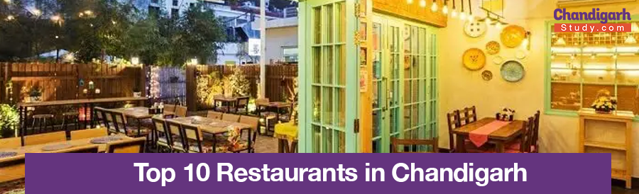 Top 10 Restaurants in Chandigarh - Chandigarhstudy