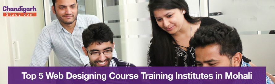 Top 5 Web Designing Course Training Institutes in Mohali
