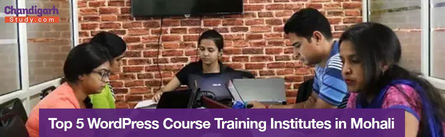 Top 5 WordPress Course Training Institutes in Mohali