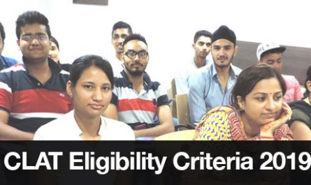 CLAT Eligibility Criteria 2019