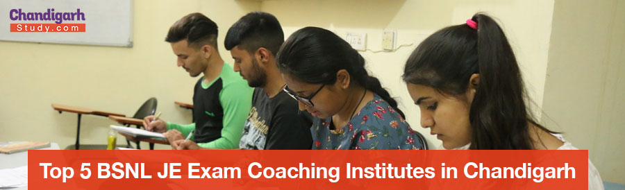 Top 5 BSNL JE Exam Coaching Institutes in Chandigarh